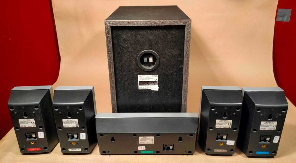 SONY SS-TS-71   komplet głośników kino domowe 6 + 2 + 1