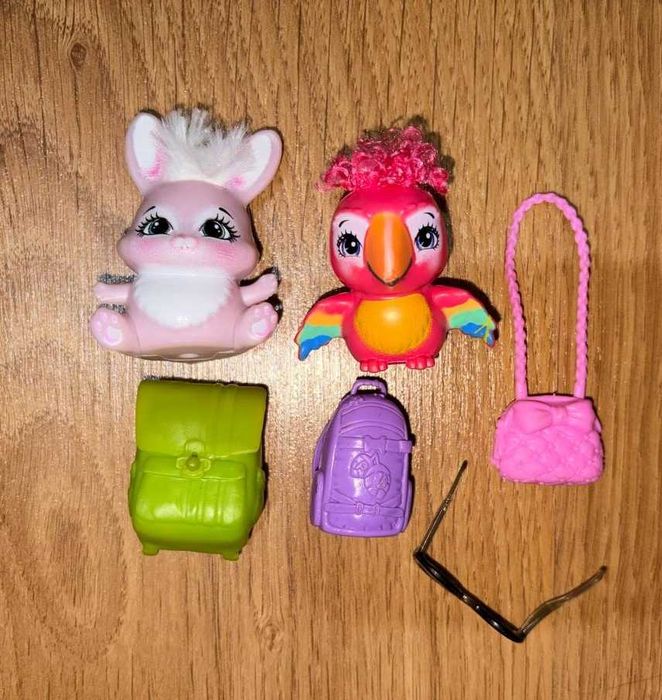 Enchantimals Turtle Trіcycle Peeki Parrot Ever After High Dragon Games Bird Figure Forest Pixies