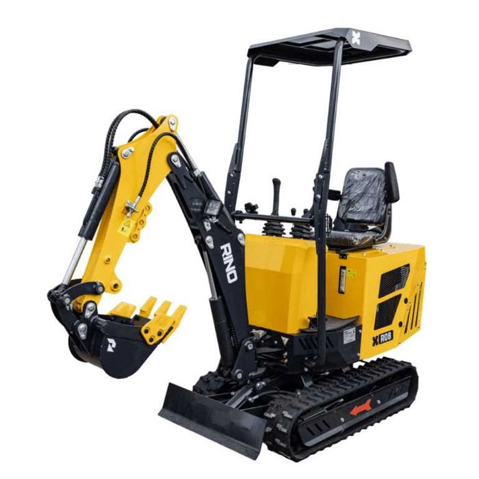Minikoparka gąsienicowa Rino XR08 PRO X