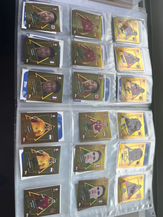 Euro 2024 cromos SP dourados