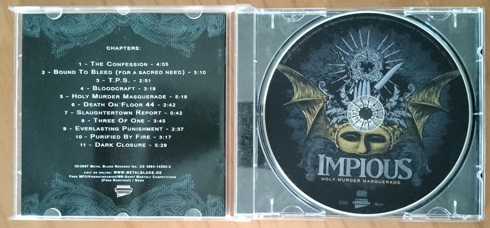 Impious - Holy Murder Masquerade