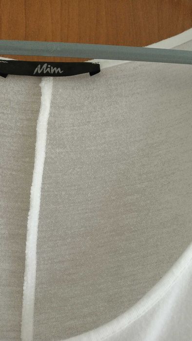 Biała damska dziewczęca bluzka tshirt roz M