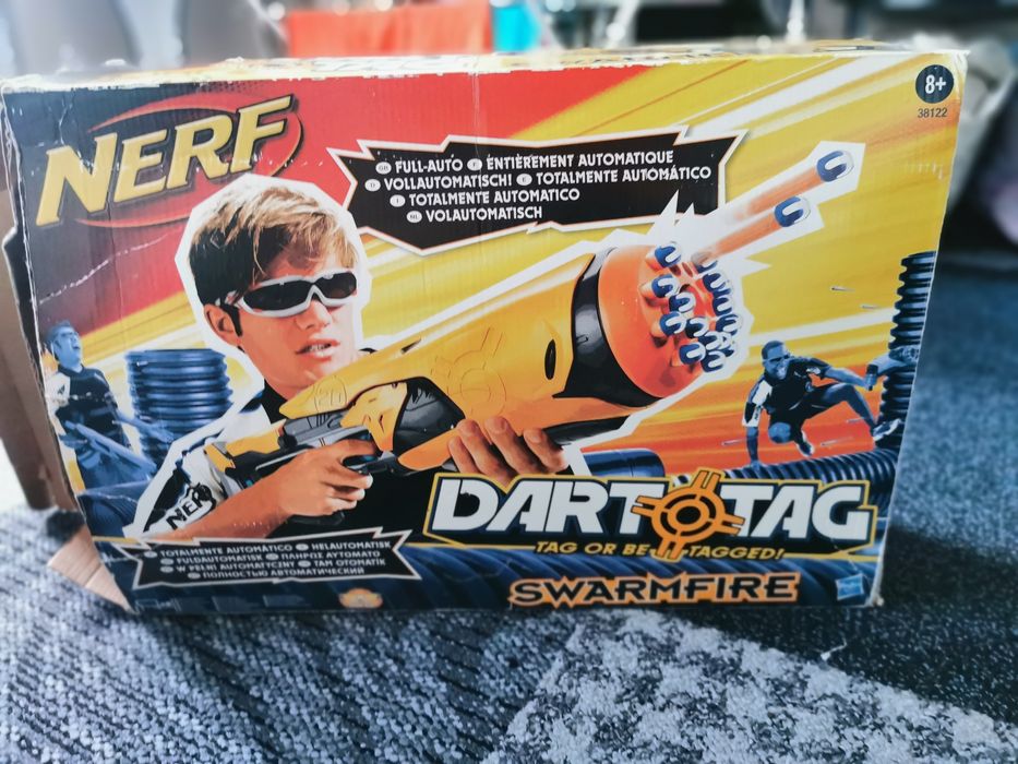 Nerf pistolet dart tag 20 strzałów