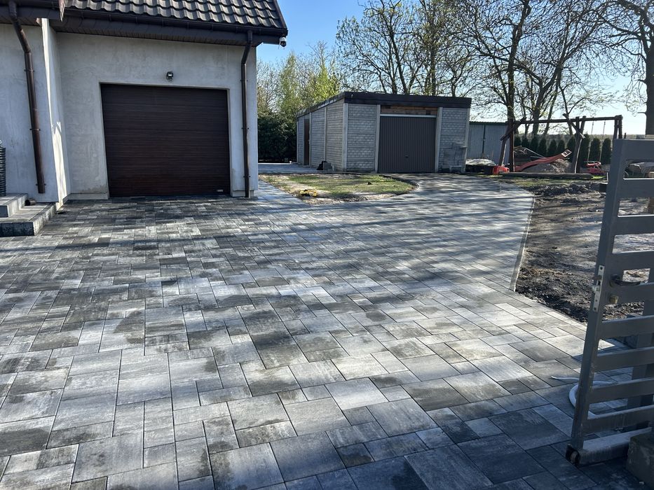 Układanie kostki brukowej - projekty !!! Gawron-bruk