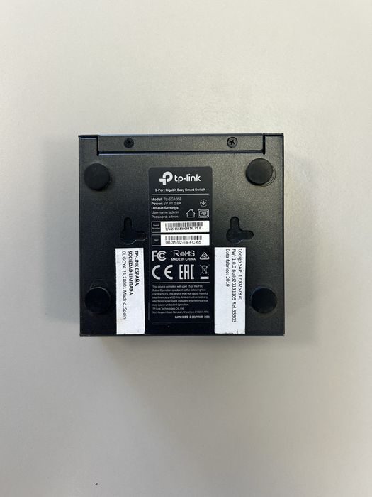 TP-Link TL-SG105E V5 | Switch Gigabit 5 Portas Easy Smart
