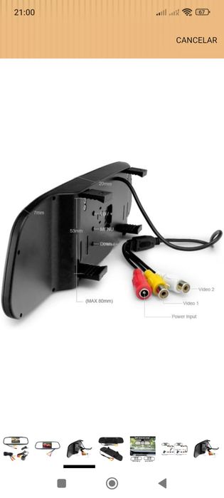 Câmara de marcha atrás