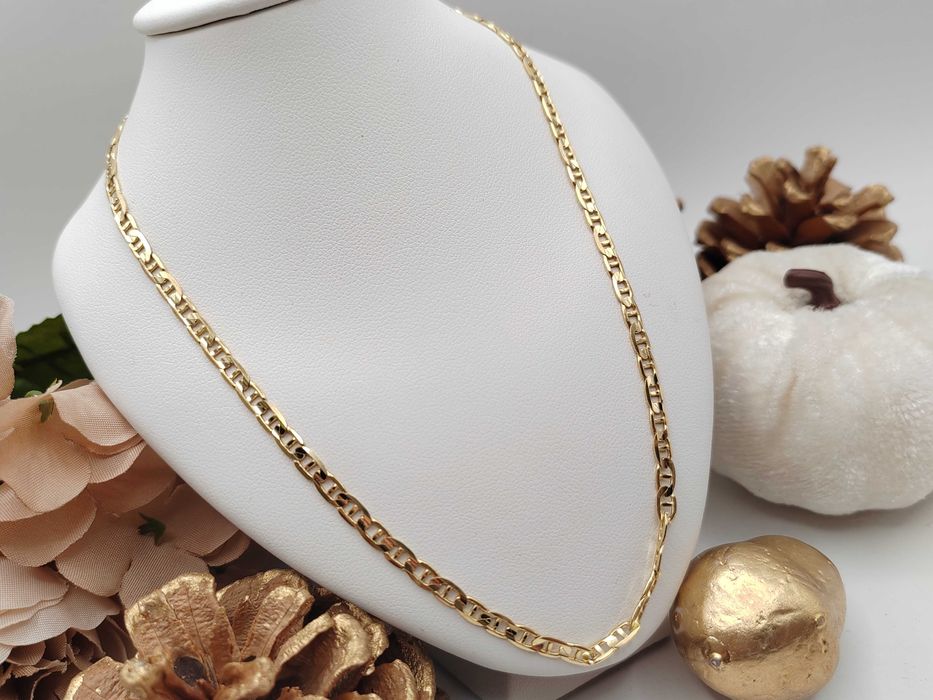 NOWY Złoty Łańcuszek Gucci / Mariner 9,20g 55cm / Złoto 585 14k