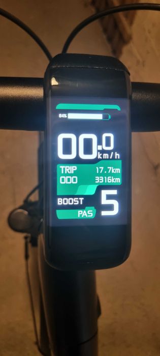 rower elektryczny TENWAYS CGO800S, na pasku, 2023r.