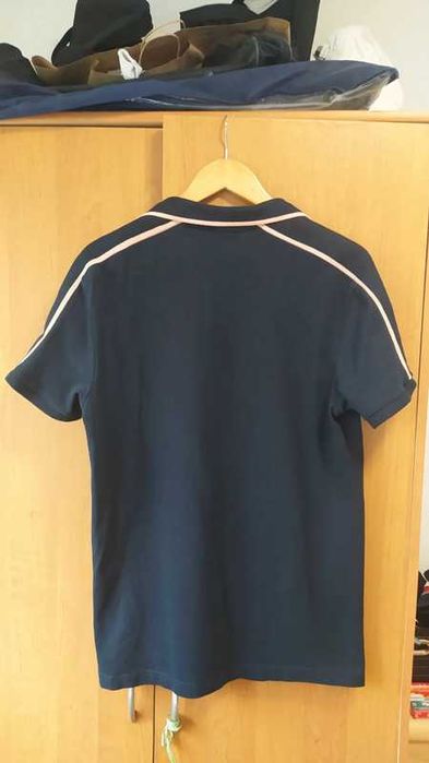 czarna koszulka polo zara