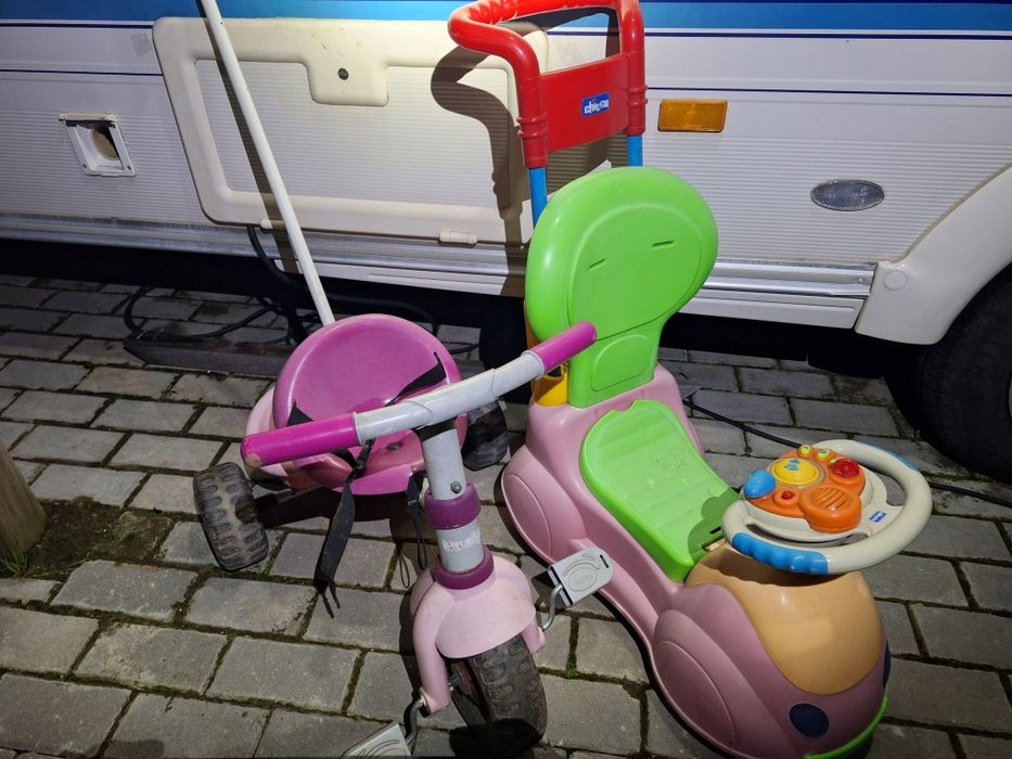 Carro e triciclo bebé chico