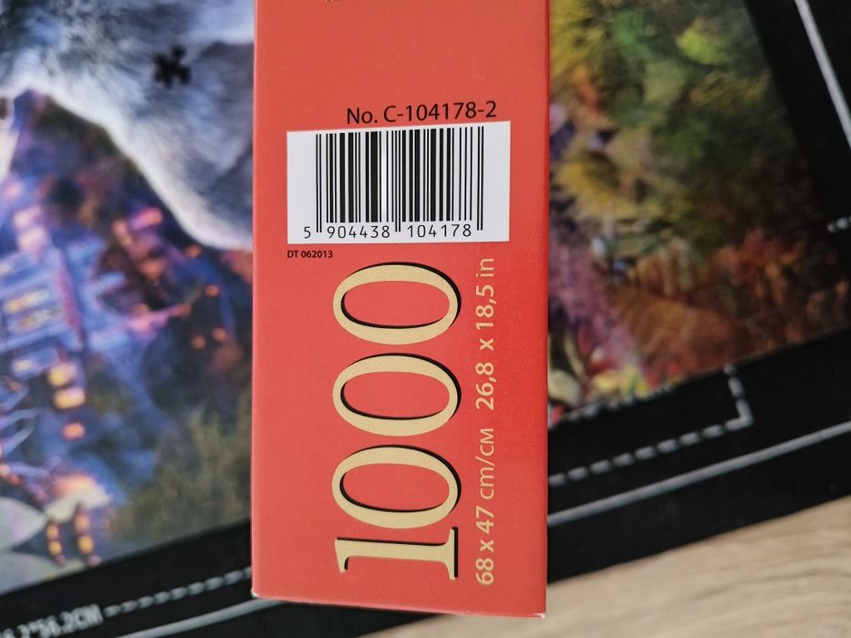 Puzzle wilk 1000 elementów Castorland