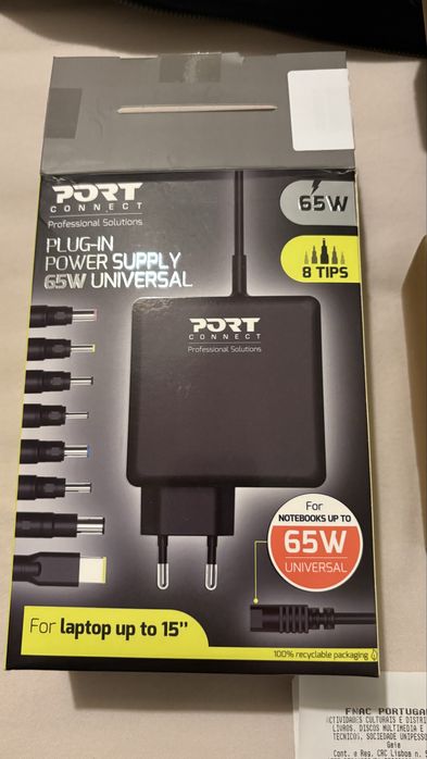 Carregador PC novo GARANTIA