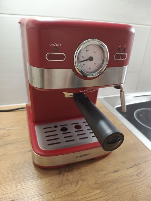 Ekspres kolbowy do kawy Lidl SILVERCREST vintage oldschool używany