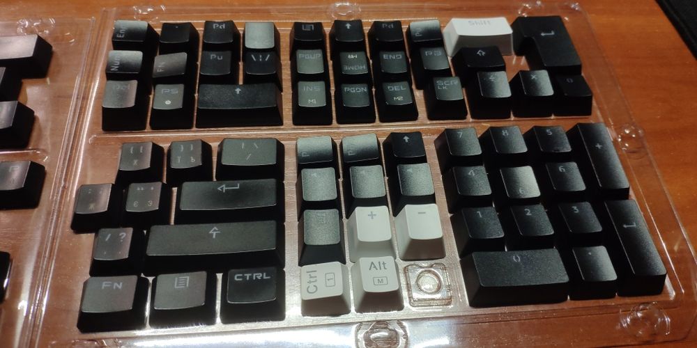 Кейкапы RU\ENG профиль CHERRY