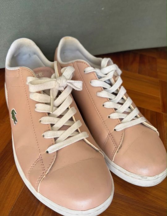 Lacoste Tenis Cor Salmão