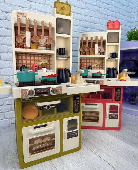 ‼️РОЗПРОДАЖ‼️Дитяча кухня з водою і парою детская кухня с водой, детская кухня с паром, игровая кухня, игрушечная кухня.