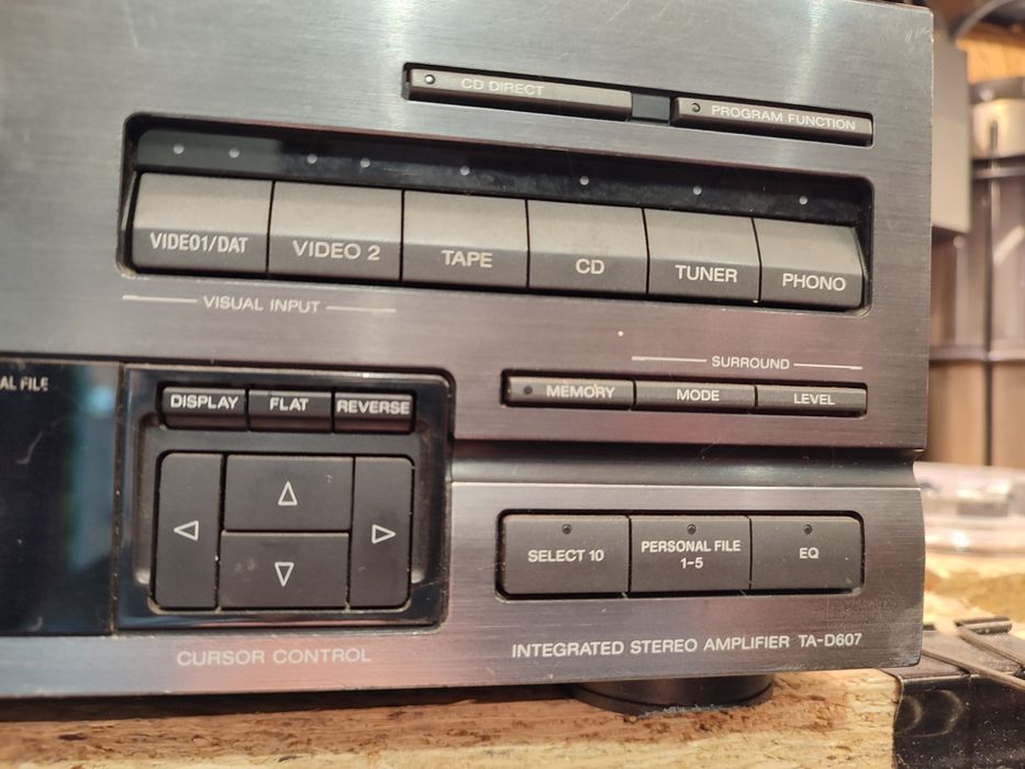 Zestaw Sony,Tuner ST-D707i Wzmacniacz TA-D607,