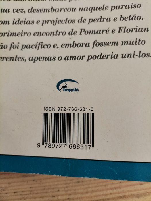 Livro - A pérola das lagoas azuis