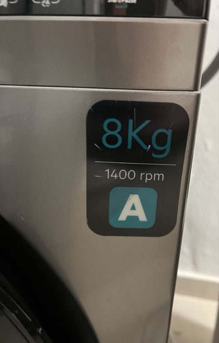 Máquina de Lavar Roupa Becken BoostWash 8kg 1400rpm