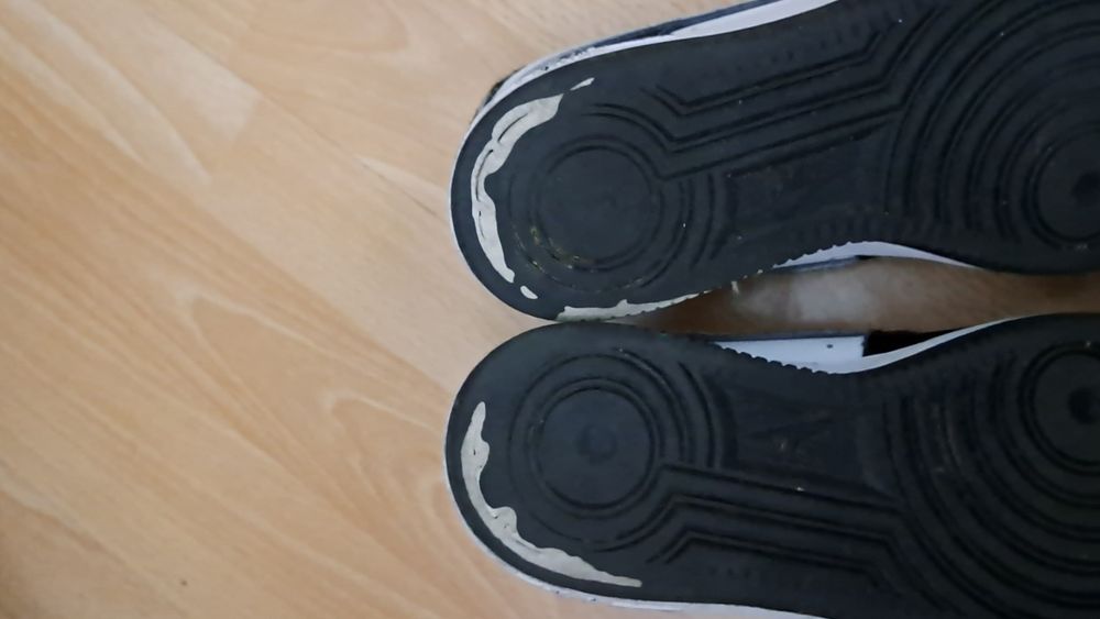 Czarnobiale Buty Nike
