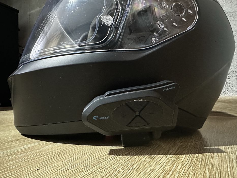 Kask motocyklowy Shark Ridill 2  black mat rozm. S 55-56 cm intercom