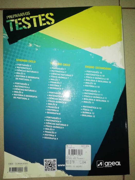Manual para Preparar os testes Português 5º ano
