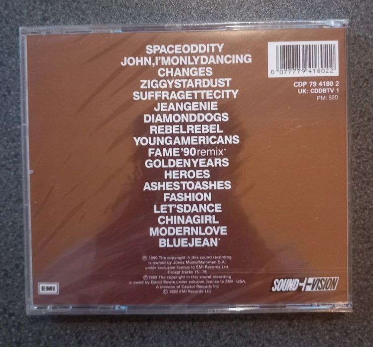 CD David Bowie - Changes (Novo)