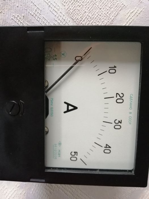 Амперметр вольтметры М381