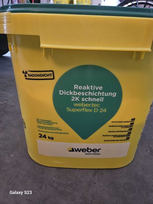 Zaprawa uszczelniająca dwuskladnikowa Weber SUPER FLEX D24
