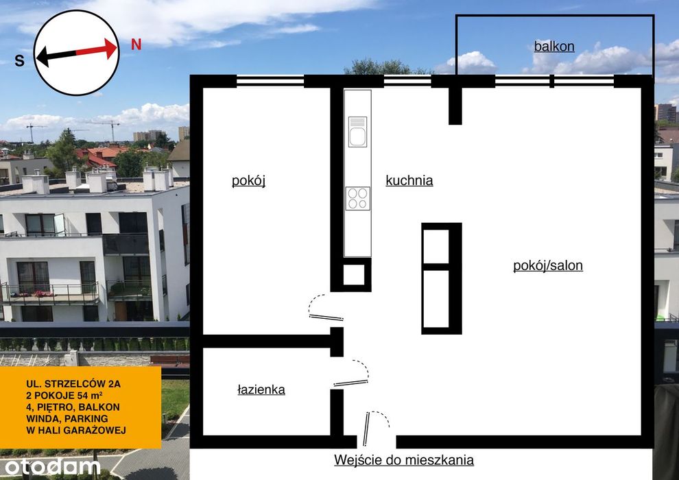 Mieszkanie – Warszawa, Jelonki, Bemowo - Widok 4
