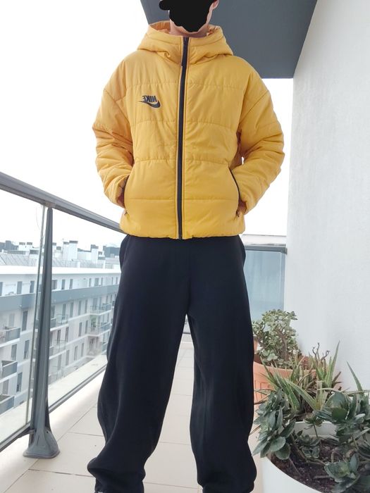 Casaco Puffer da Nike Amarelo