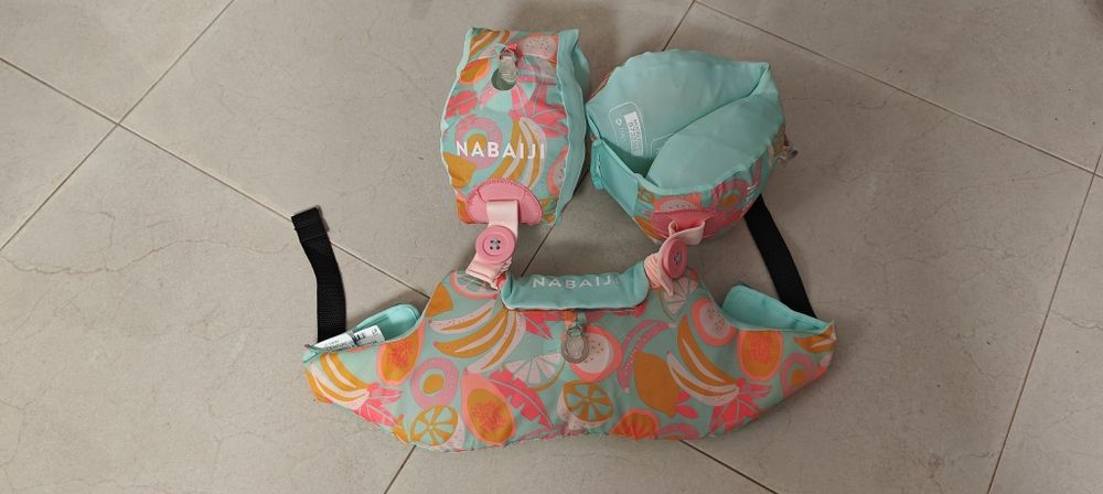 Colete salva vidas criança Decathlon