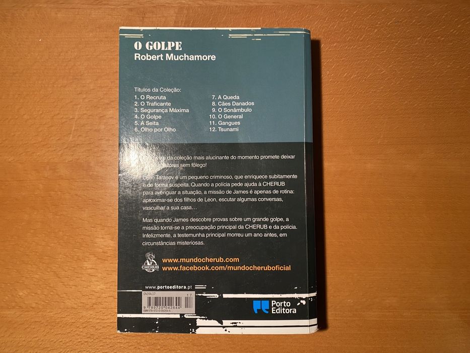 Livro O Golpe Robert Muchamore