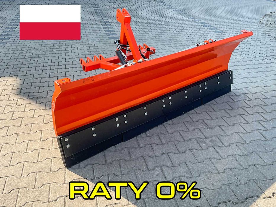 *RATY* Pług do śniegu Prosty lekki 1,5 -2,2 m TUZ *DOSTAWA*