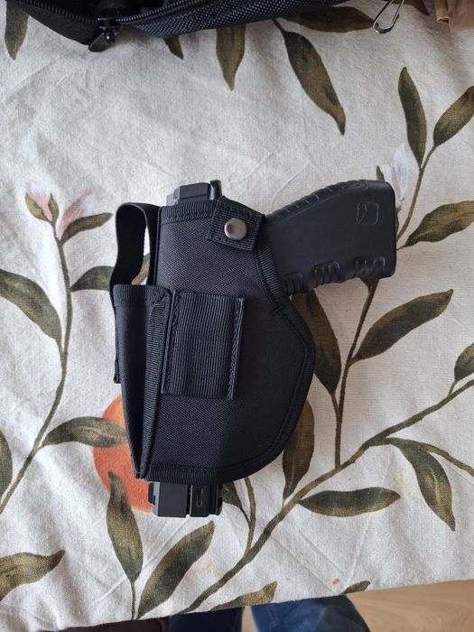 Kabura na pistolet na pas sakiewka uniwersalna