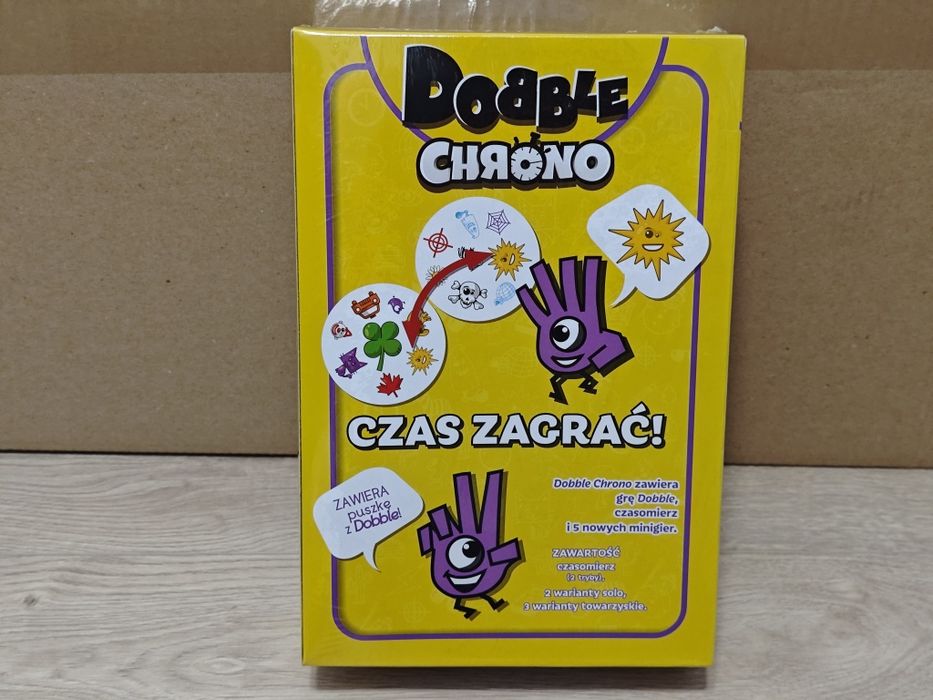 Dobble Chrono nowa gra w folii