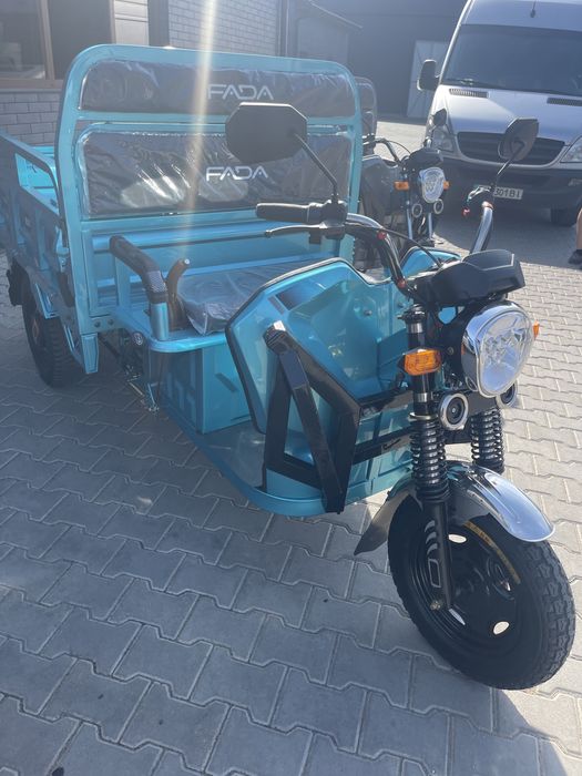 Вантажний груз Електротрицикл Муравей Fada  Мул, Вол, Бізон 2 квт