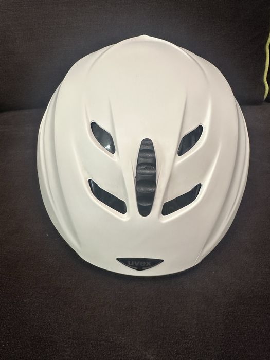 Kask narciarski uvex biały M