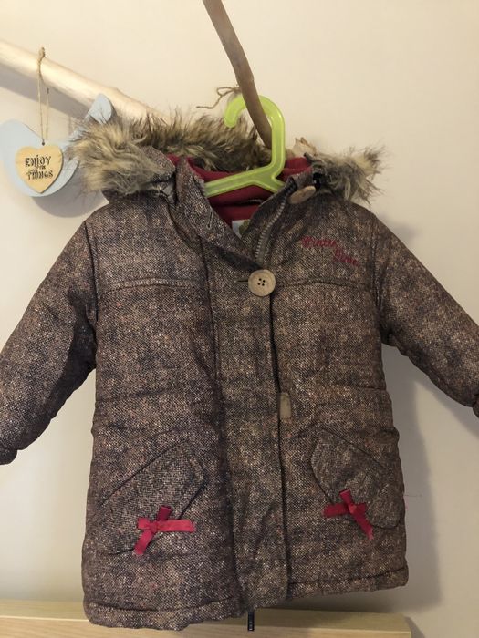 Zima Kurtka plaszczyk r.80