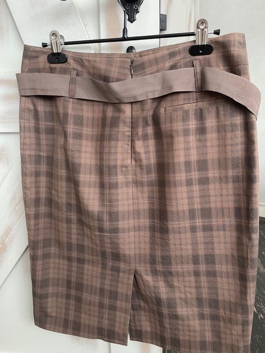 Юбка-карандаш Naf Naf фланель  р М