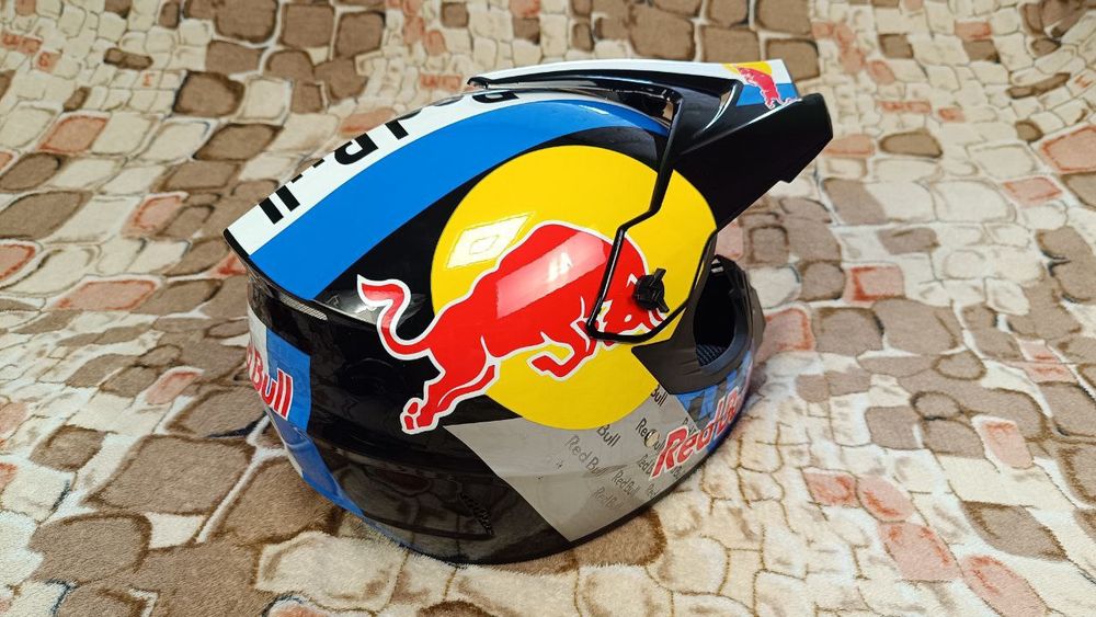 Шолом захисний шлем фулфейс Red Bull захист голови: 2 100 грн ...