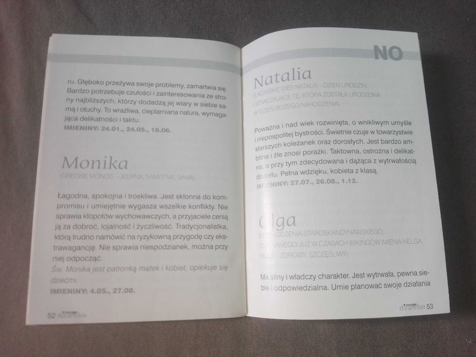 "100 imion dla dziewczynek"