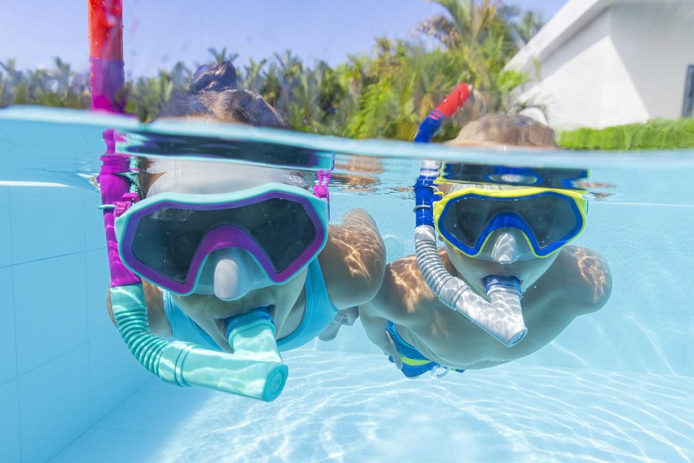 Bestway Zestaw do Nurkowania Pływania Maska Płetwy Rurka Snorkelingu