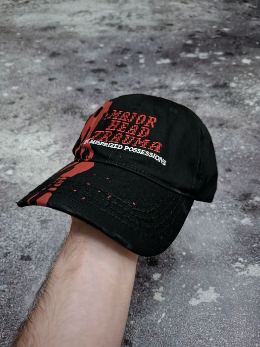 major head trauma кепка archive y2k opium rap sk8 grunge 2000s cap