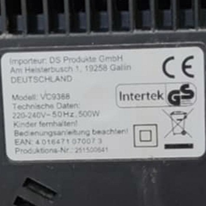 Sprawny odkurzacz piorący Cleanmaxx Teppichreiniger Professional