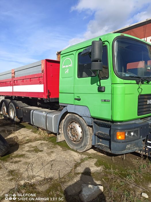 MAN  26-414 F2000 ,6x2 ,3 stronny wywrot kiper