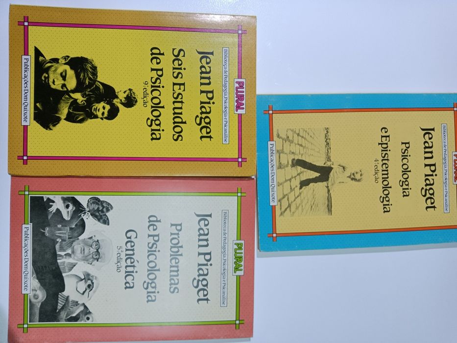 Jean Piaget 5 livros Algés, Linda-A-Velha E Cruz Quebrada-Dafundo • OLX ...