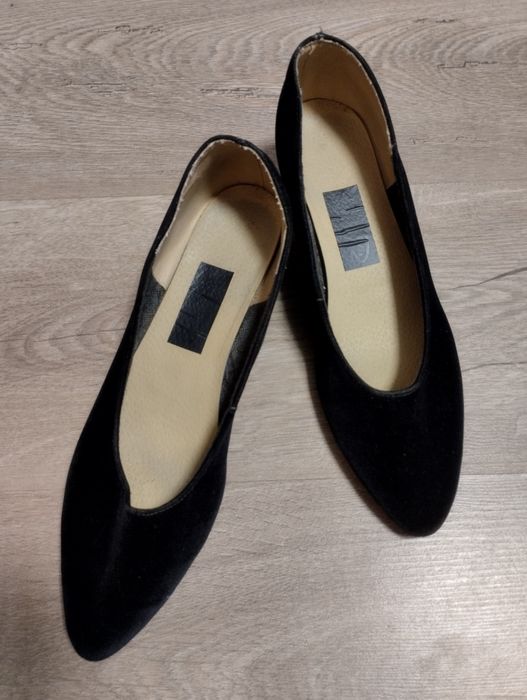 Чорні туфлі лодочки 38 розмір