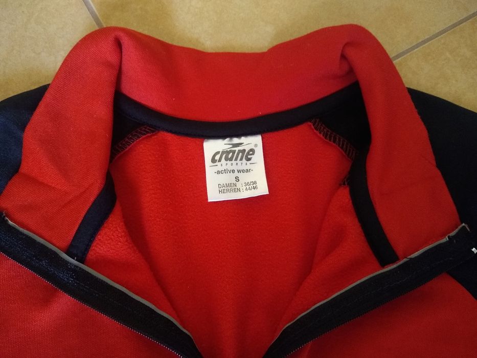Crane   Bluza rowerowa / sportowa z polarem, Uniseks, Rozmiar S-M