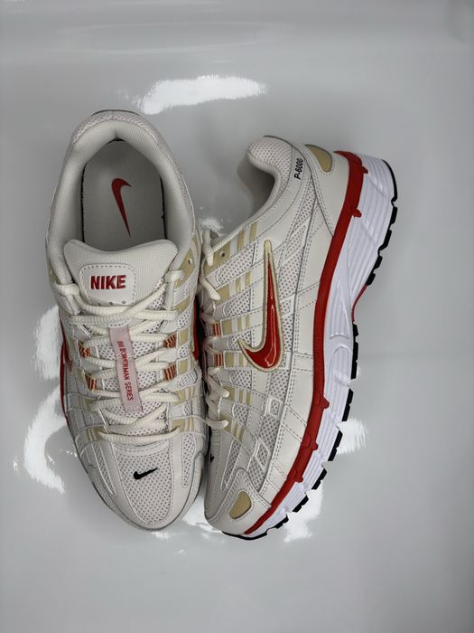 Кросівки 100% NIKE P-6000 42,5 (27 см)  CASUAL SHOES BEIGE CD6404-015